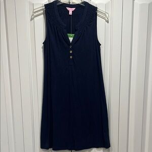 Lilly Pulitzer Women’s Essie Dress with Button Detail-Size XXS NEW